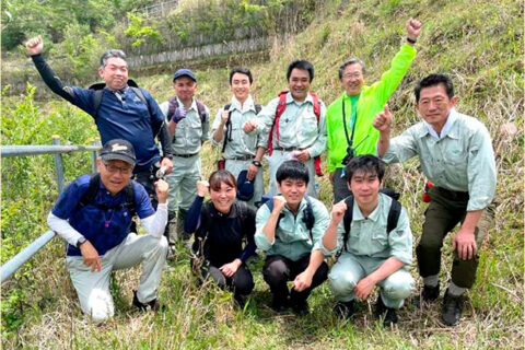 足尾に緑を育てる会　春の植樹デー